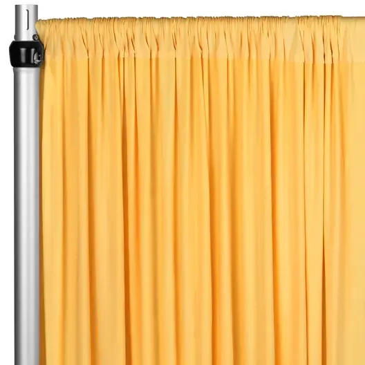 Spandex Drape 10ftH 52"W- Canary Yellow 
