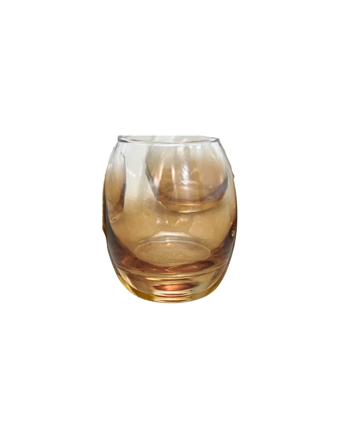 Amber Ombre Votive Candle Holder