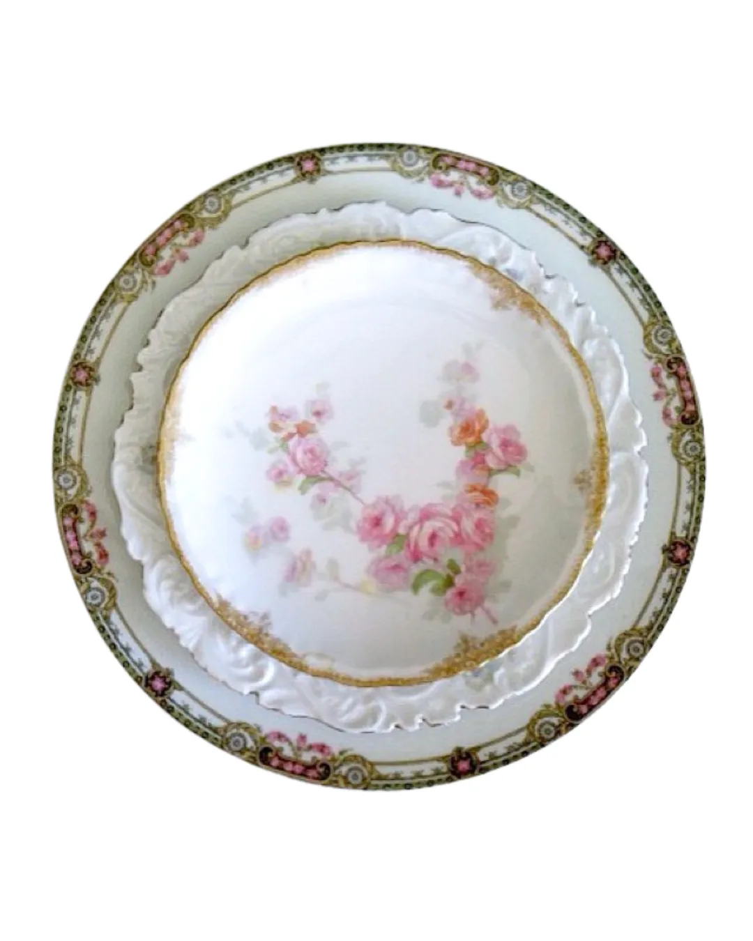 Vintage Mismatched Dinnerware