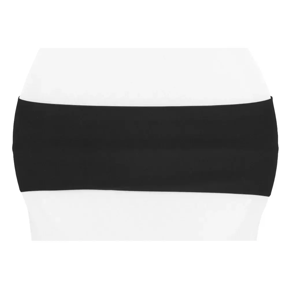 Black Spandex Chair Band