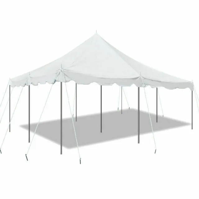 20x20 Pole Party Tent - grass only 