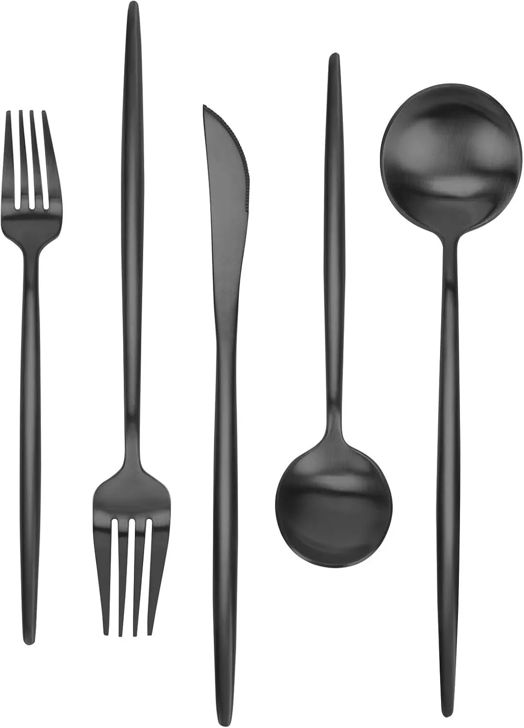 Fameware Matte black dinner fork