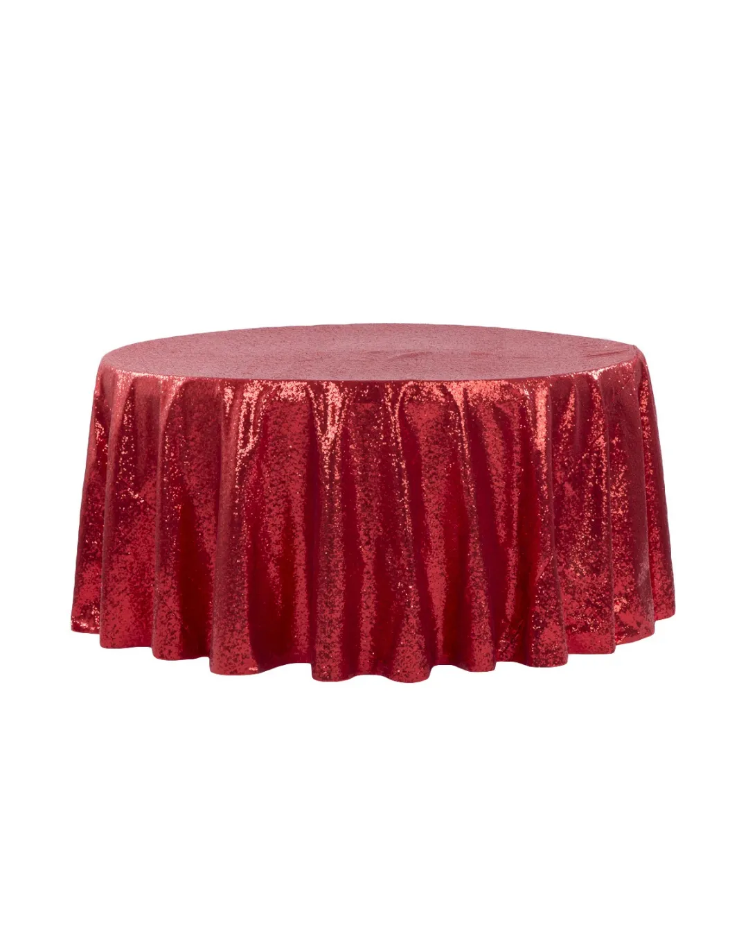 Red Sequin Linen