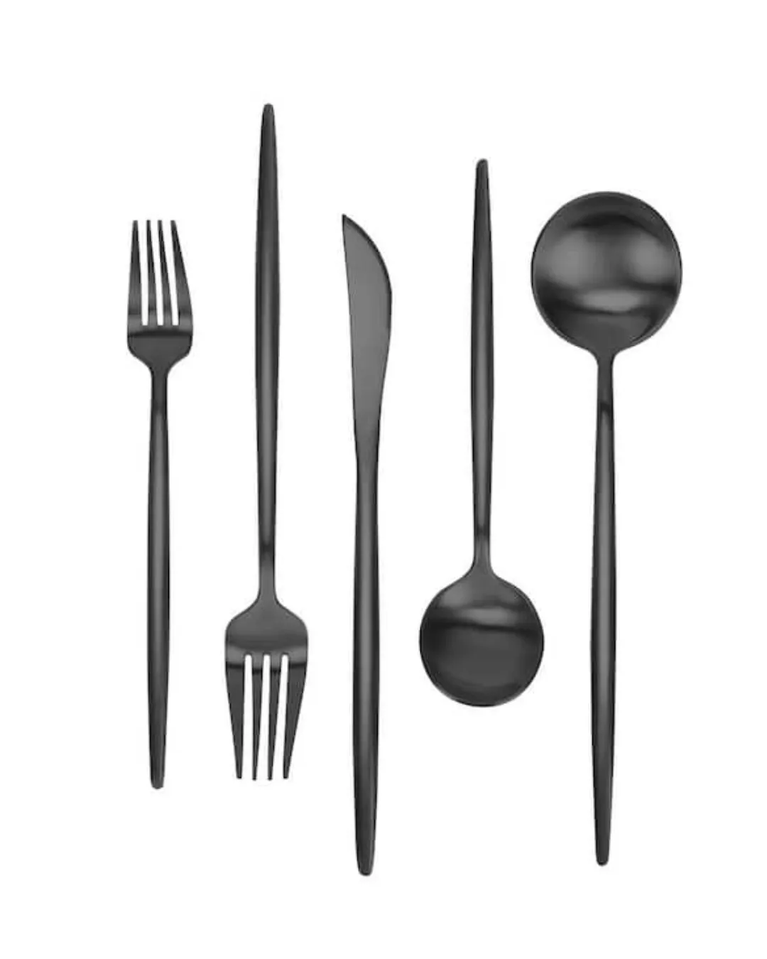 Fameware Matte Black Flatware