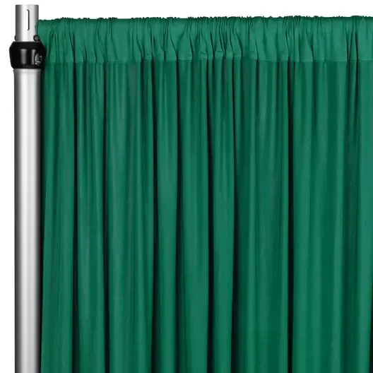 Spandex Drape 10ftH 52"W- Emerald Green 