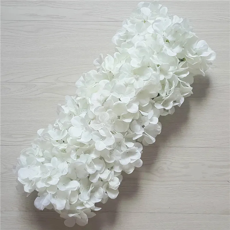 White flower strips