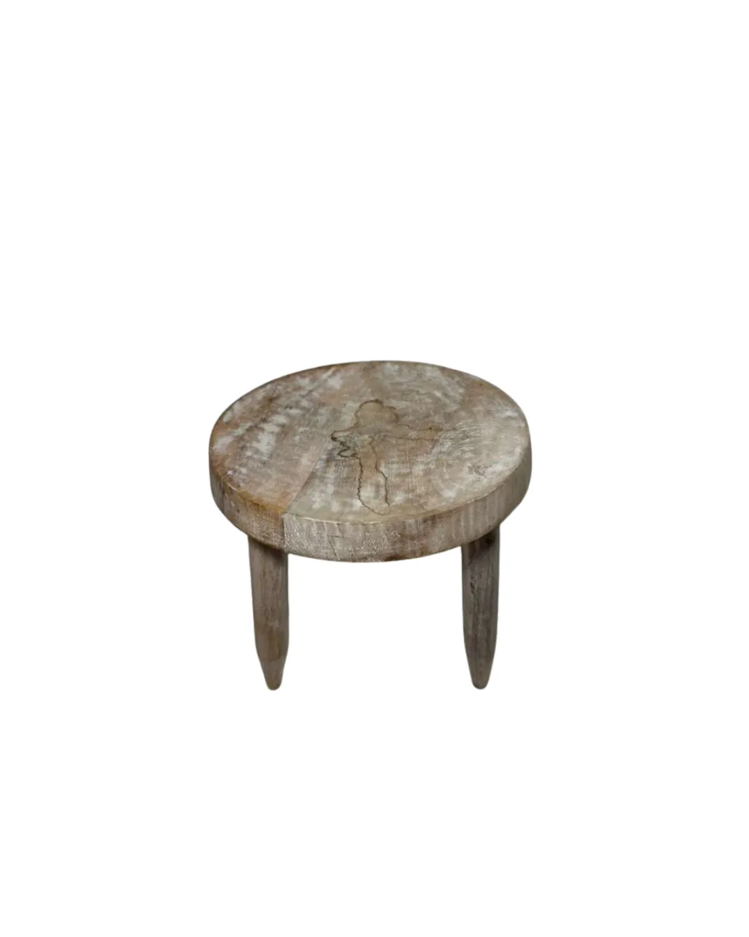 Rustic Wooden Stool Centerpiece