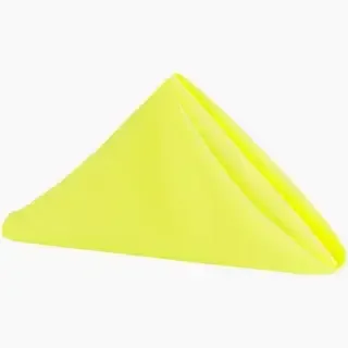 Polyester Napkin- Yellow