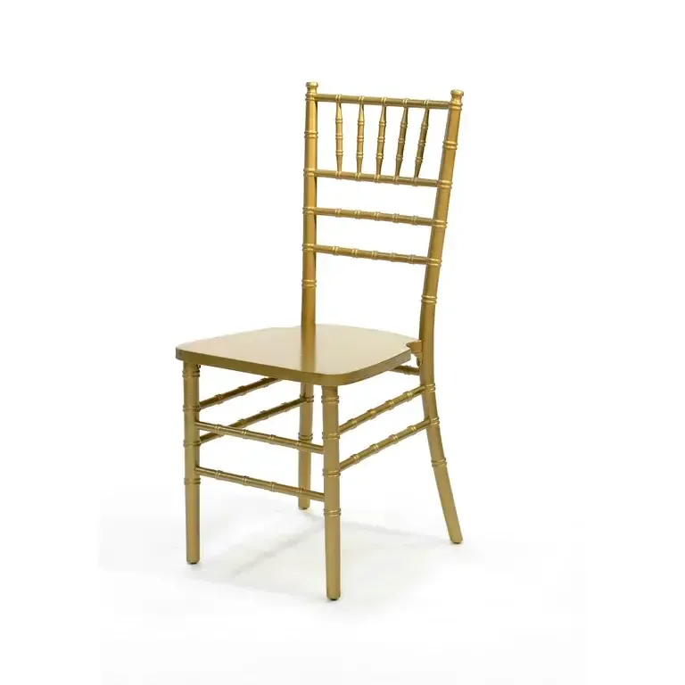 Gold Chiavari Chair w/ Cushion