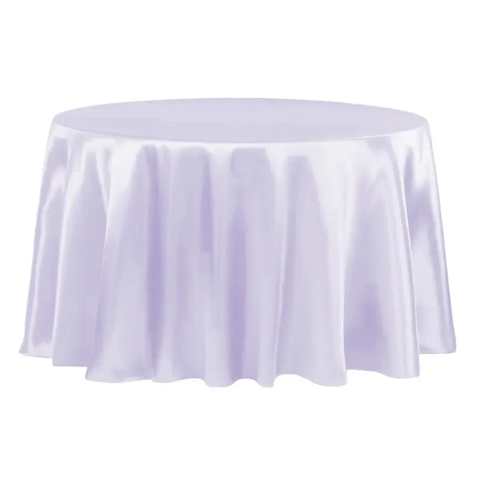 Lavender Satin Linen