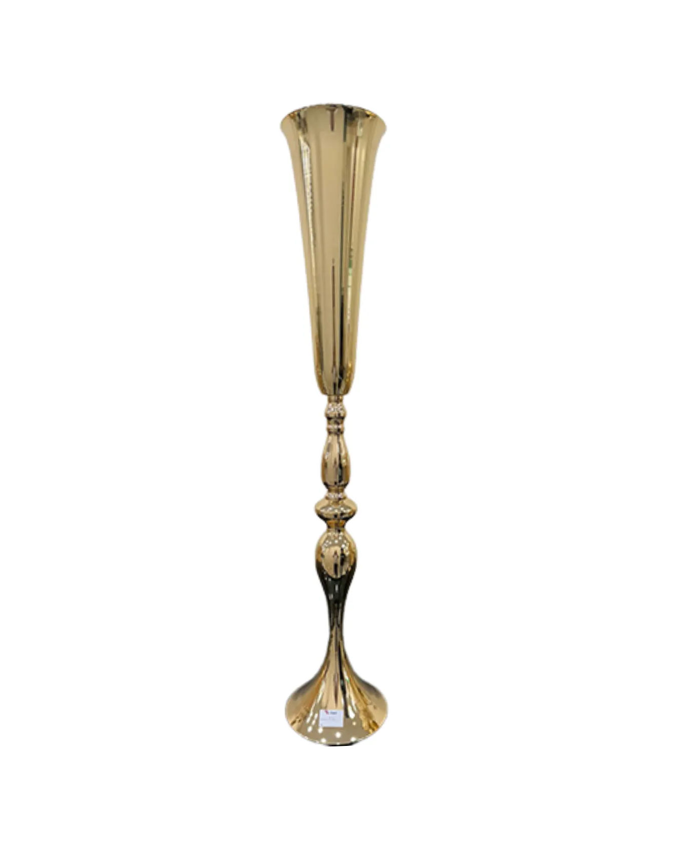 Gold Fluted Centerpiece