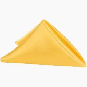 Satin Napkin- Yellow