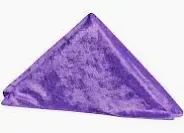 Velvet Napkin- Purple