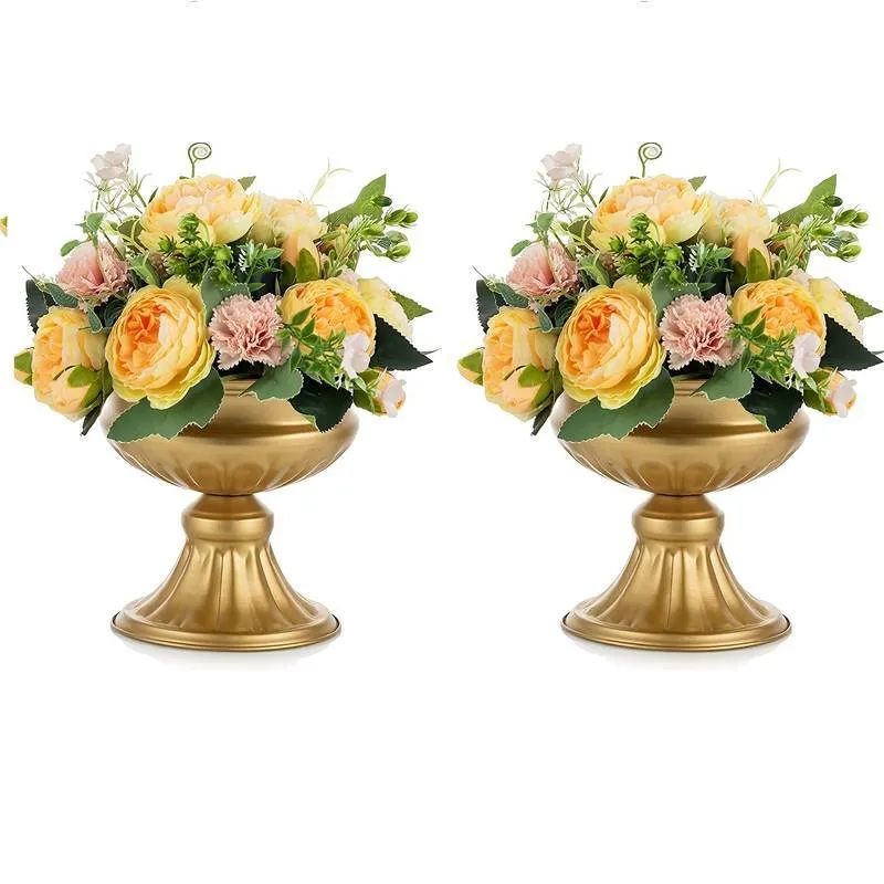 Gold Urn Vase