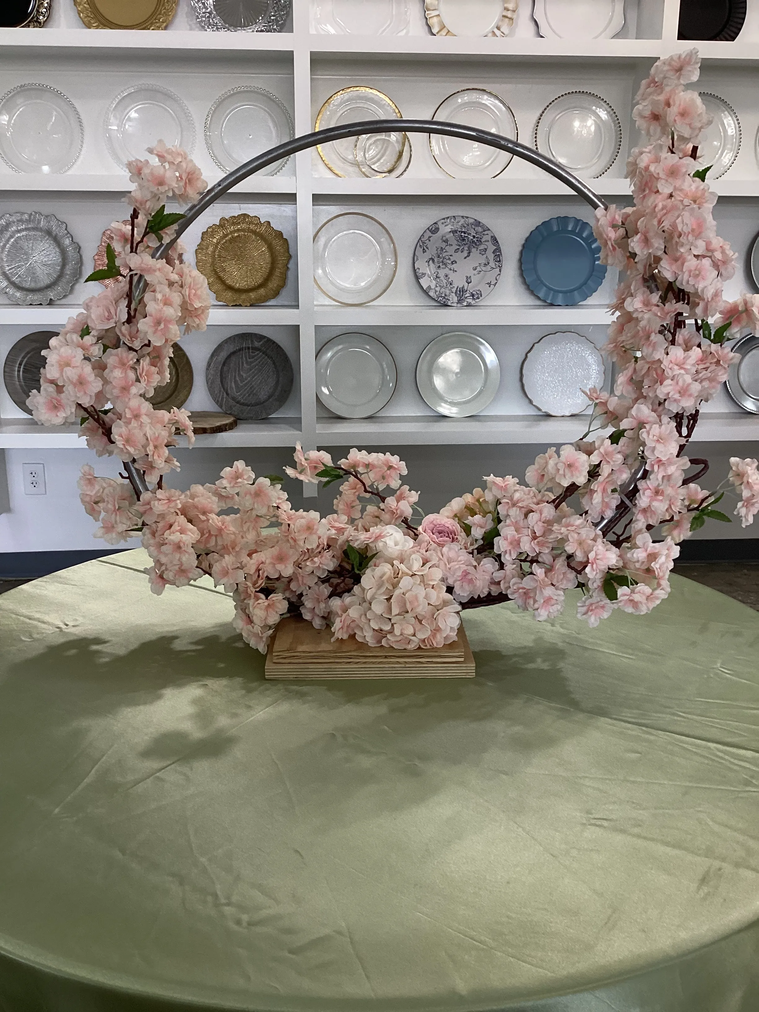 Pink Floral Centerpiece 