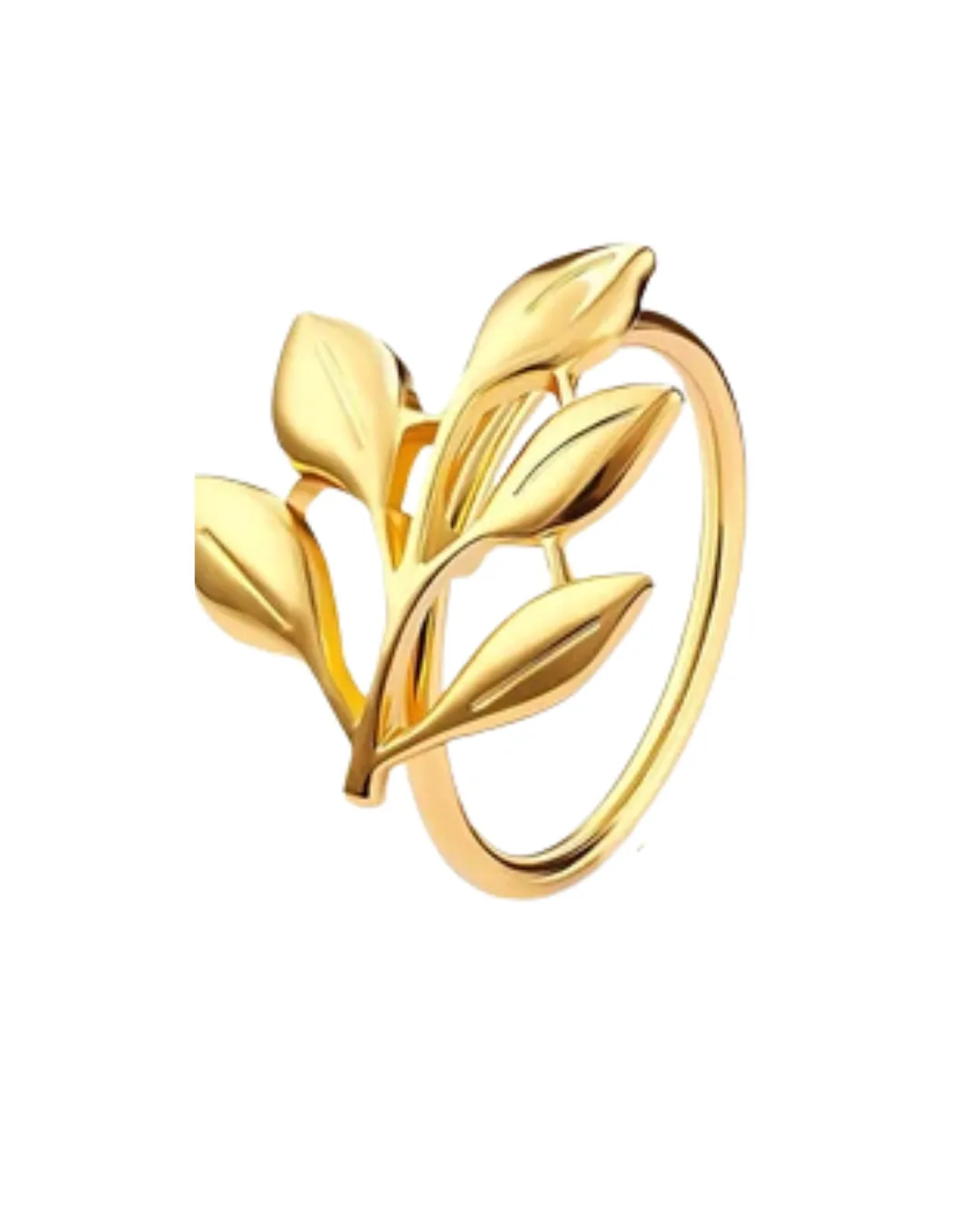 Gold Leaf Napkin Ring 