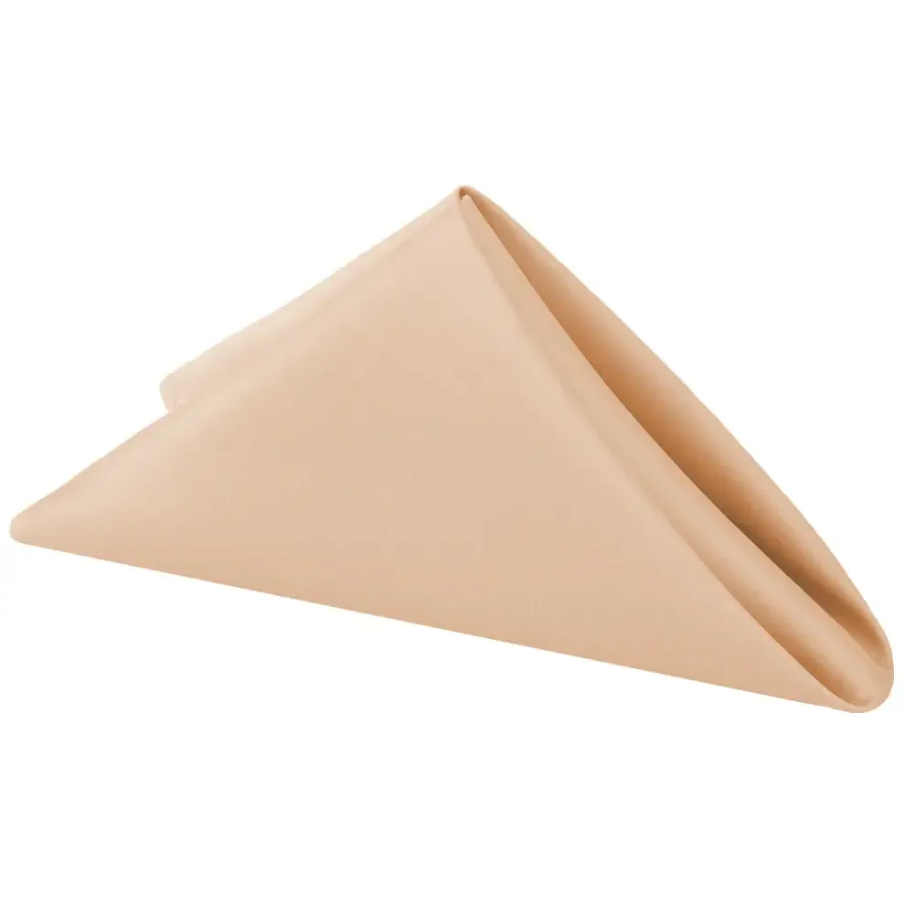 Champagne Matte Satin Napkin