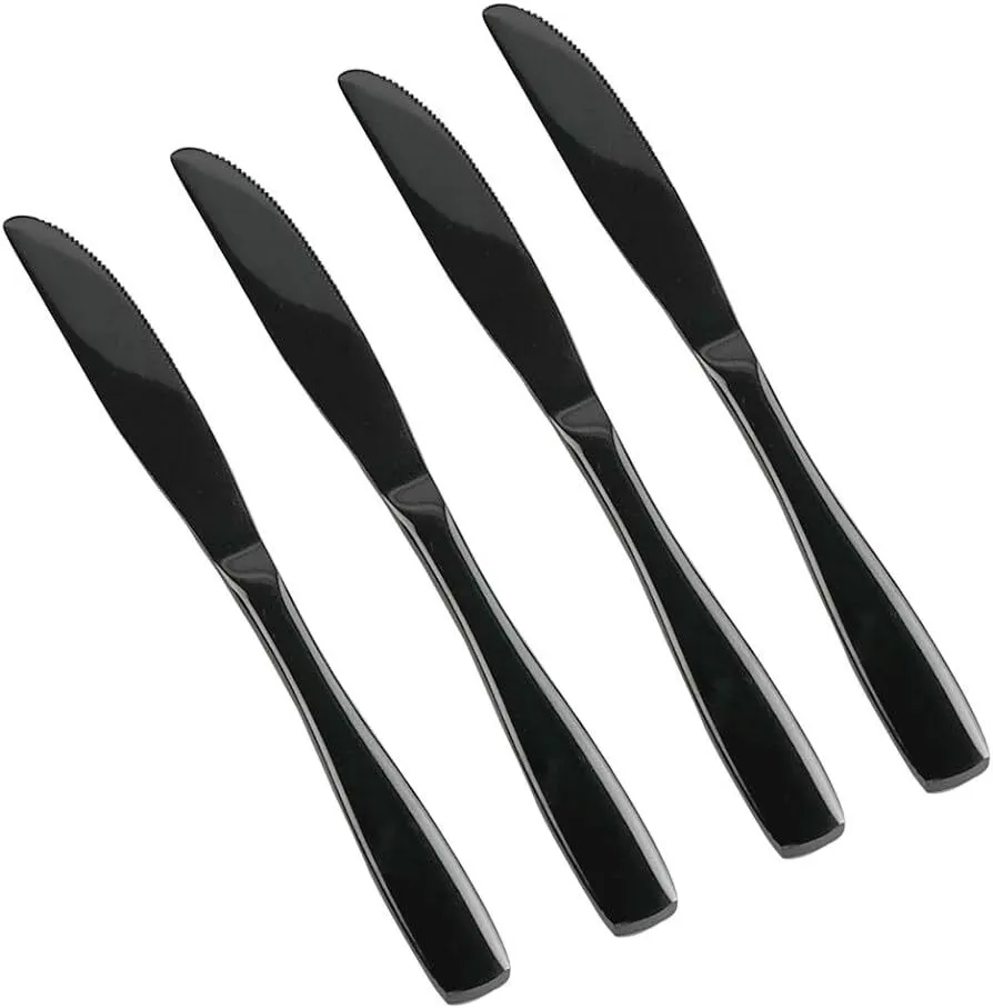 Teyyvn Black Dinner Knife