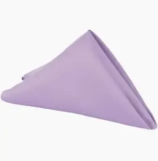 Lamour Satin Napkin- Lavender