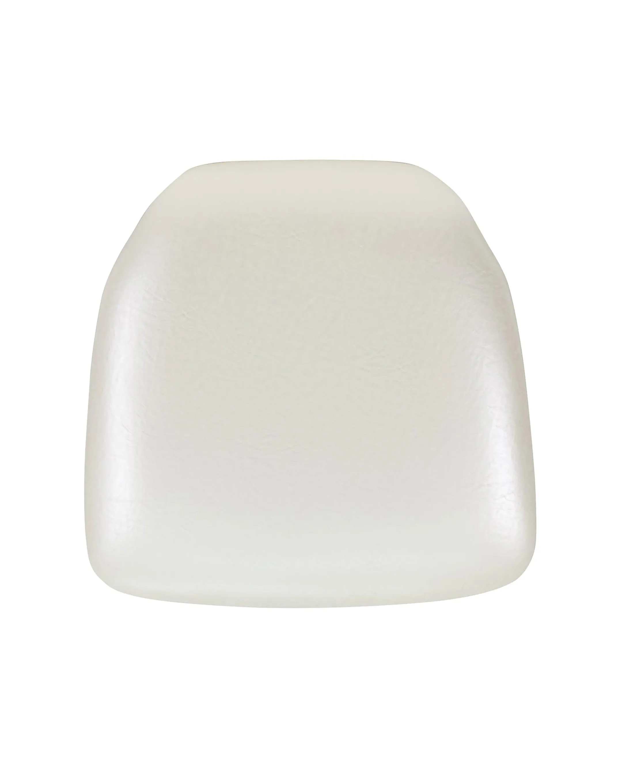 Ivory Thick Vinyl Panel Chiavari Chair Cushion