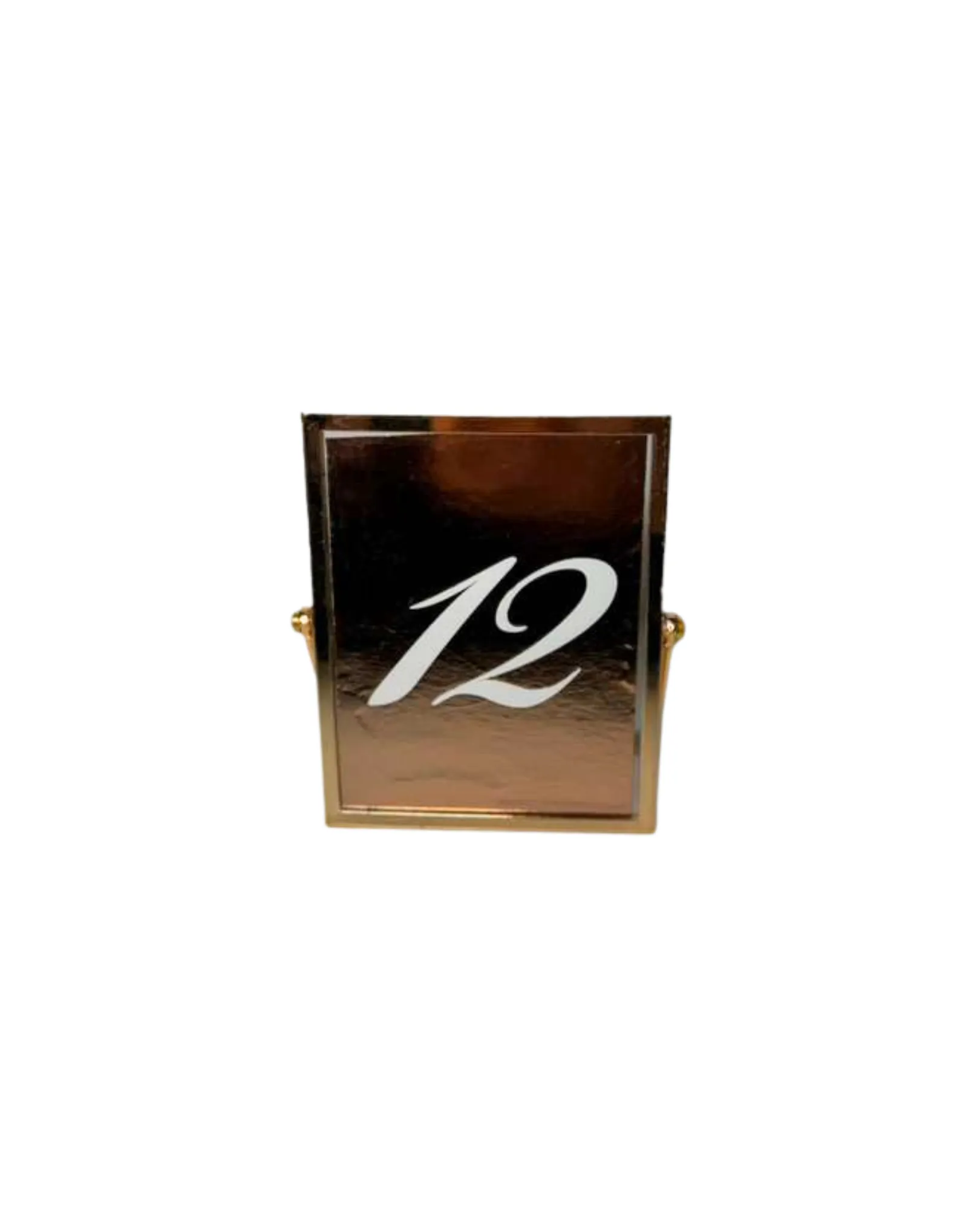 Copper Frame Table Numbers Set (1-20)