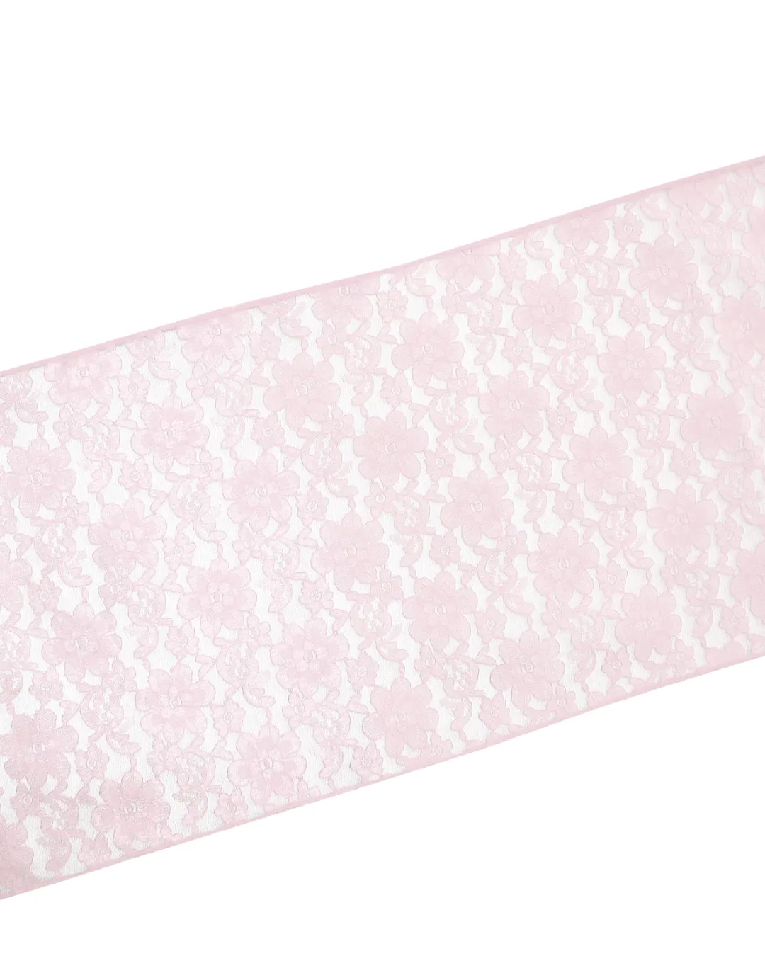 Light Pink Lace Table Runner