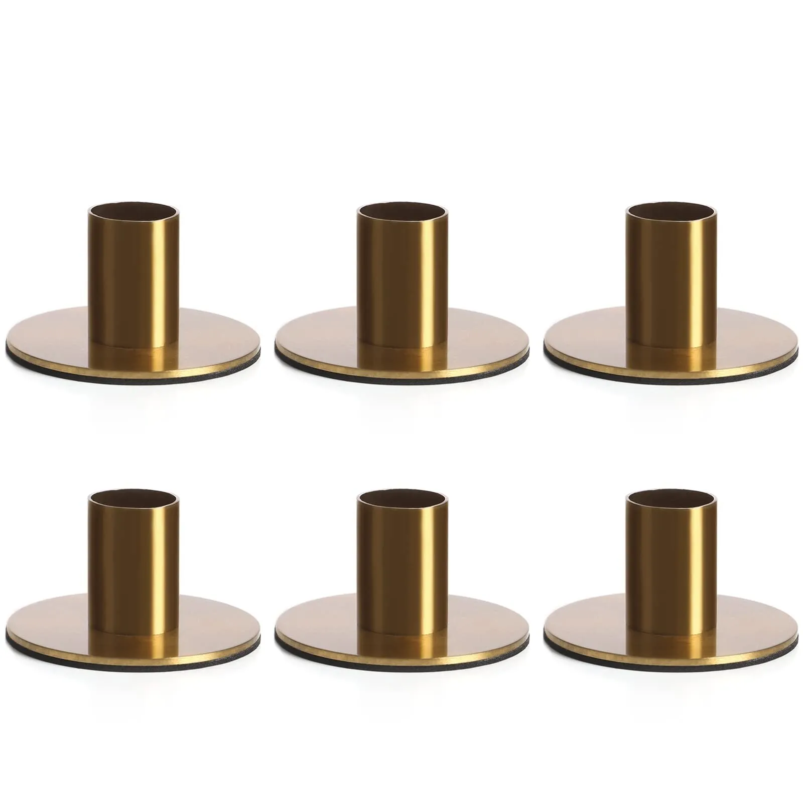 Gold Minimalist Taper Candle Holder