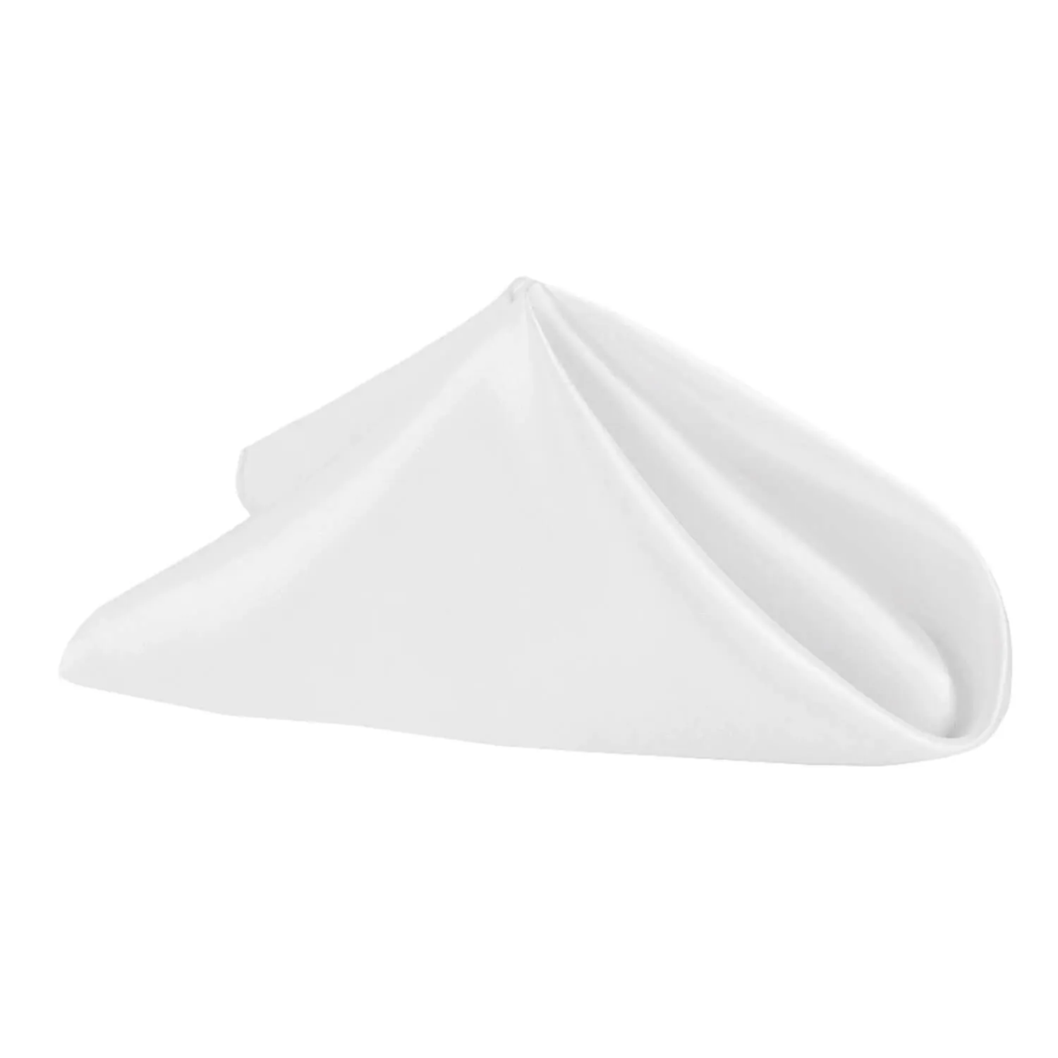 Satin Napkin- White