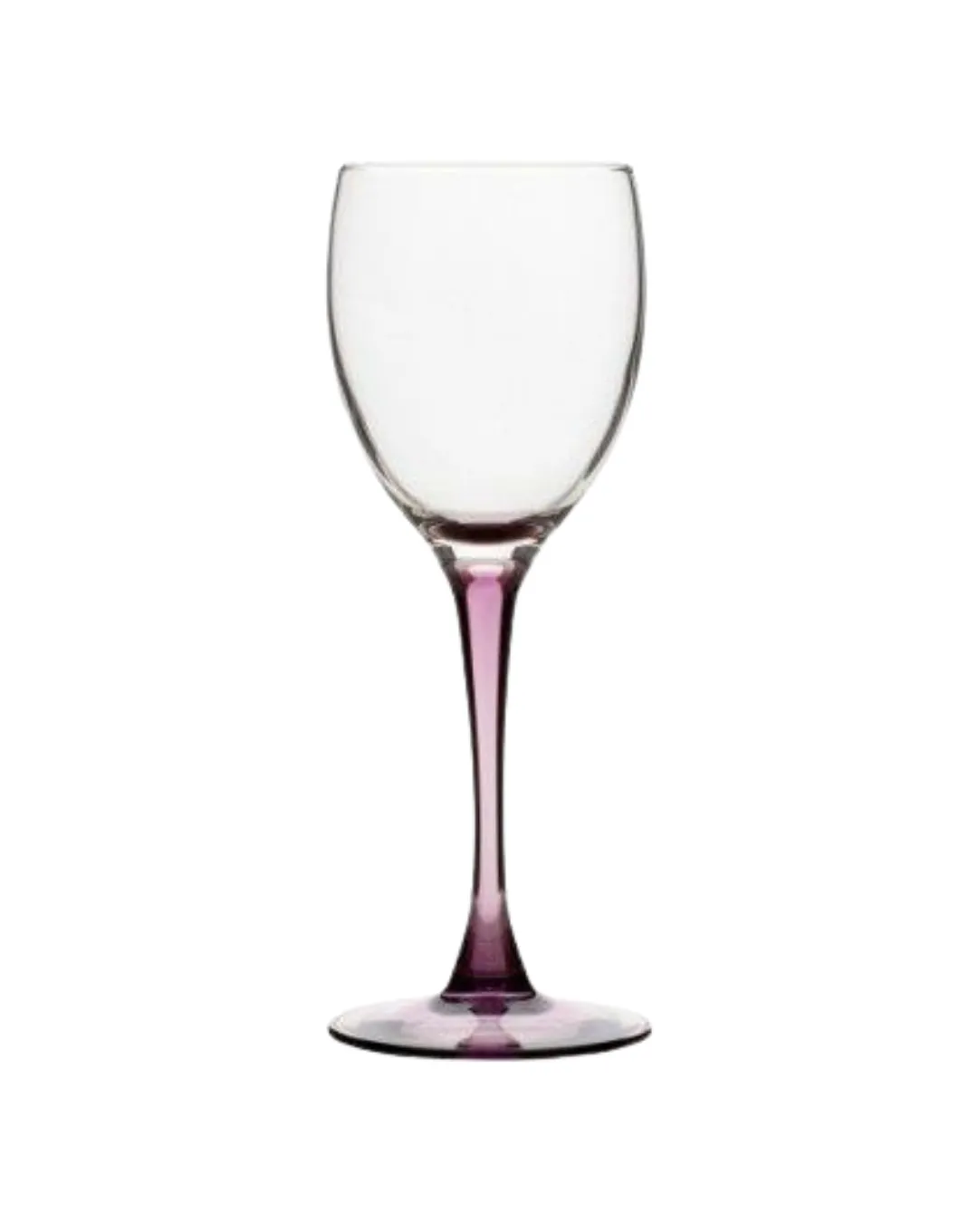 Purple Stem Wine Glass