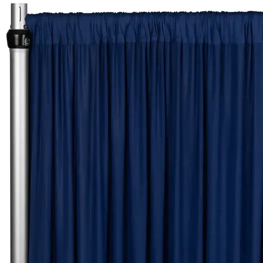 Spandex Drape 10ftH 52"W- Navy Blue 