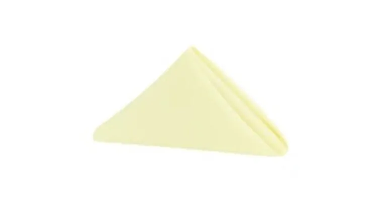 Polyester Napkin- Light Yellow