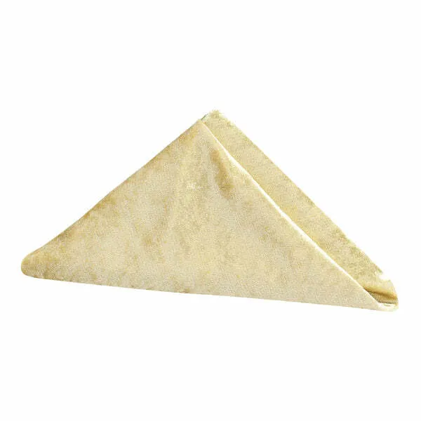 Velvet Napkin- Champagne