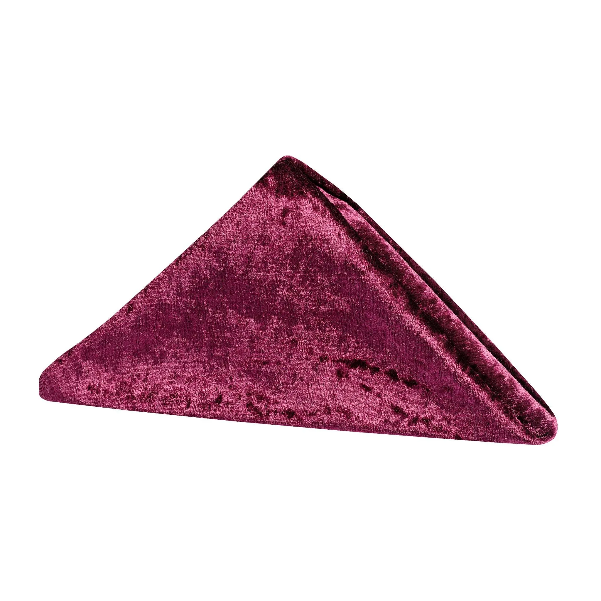 Burgundy Velvet Napkin