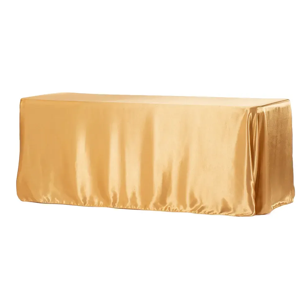 Gold Satin Linen