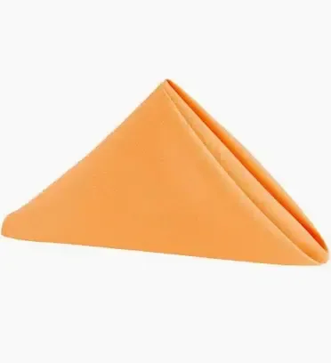 Polyester Napkin- Light Orange