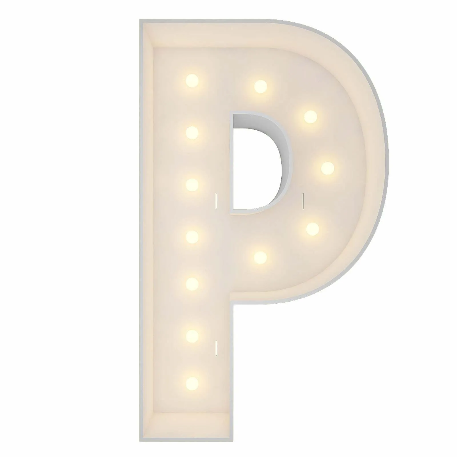  5ft Letter “p” marquee 