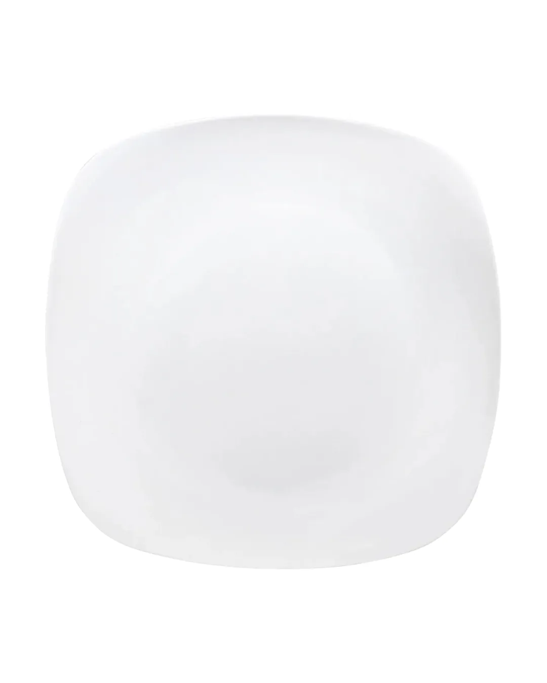 Square White Dinner Plate
