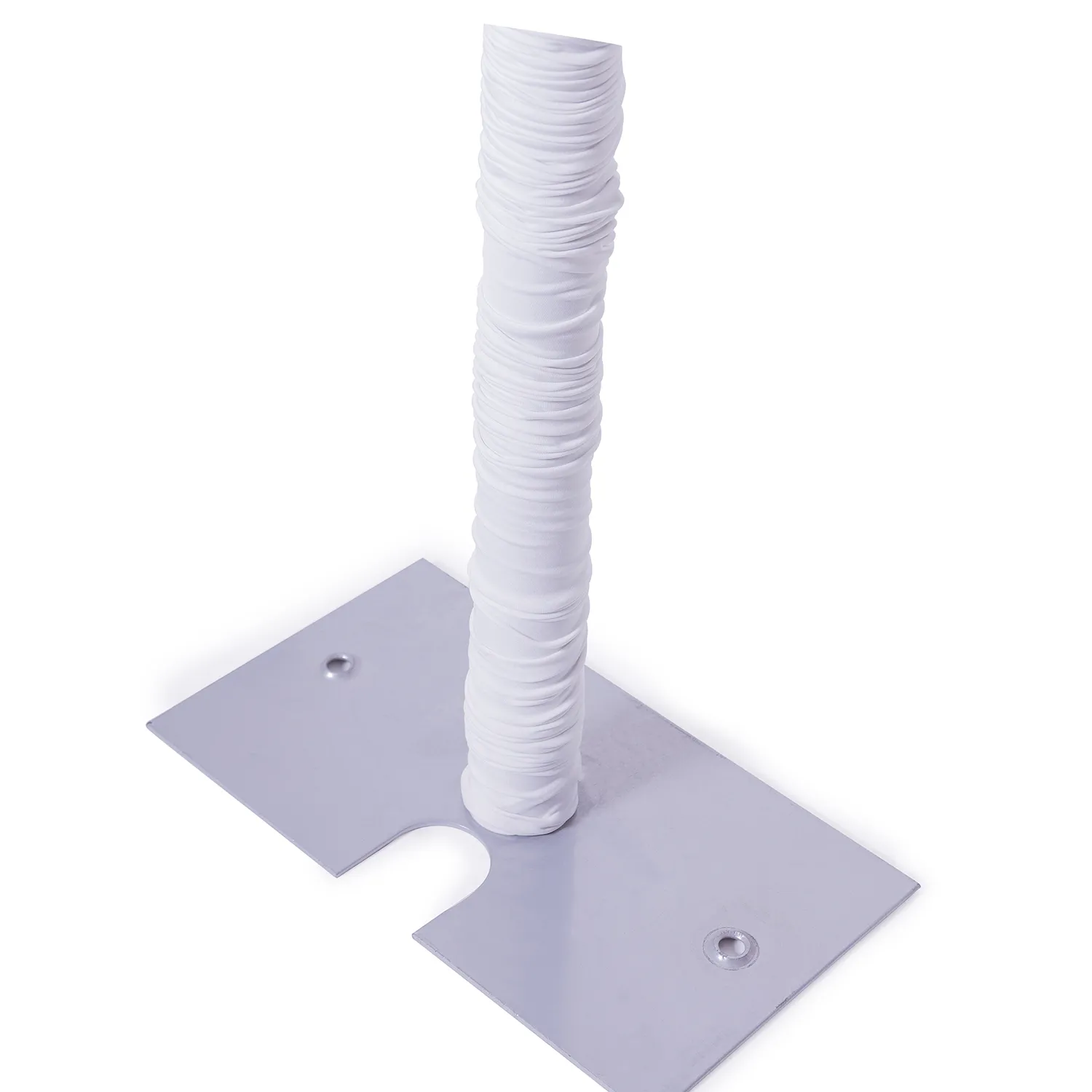 Pole cover white 10 ft