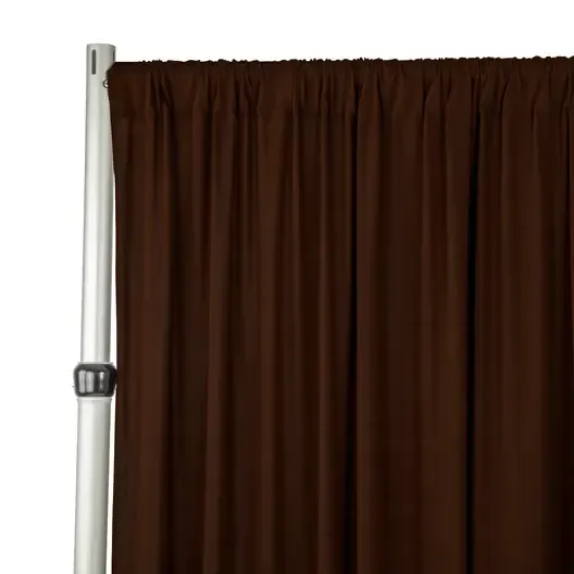 Spandex Drape 10ftH 52"W- Brown