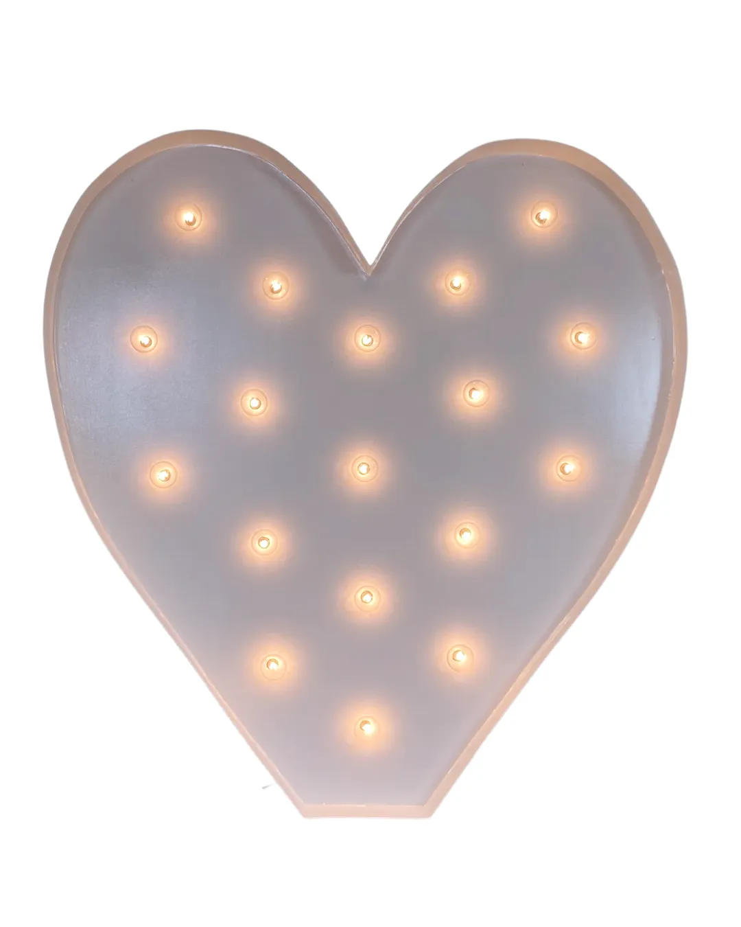 Heart Marquee Sign 5ft