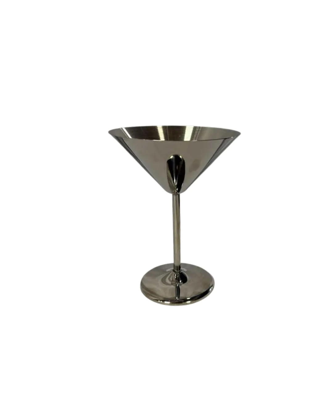 Silver Martini Glass
