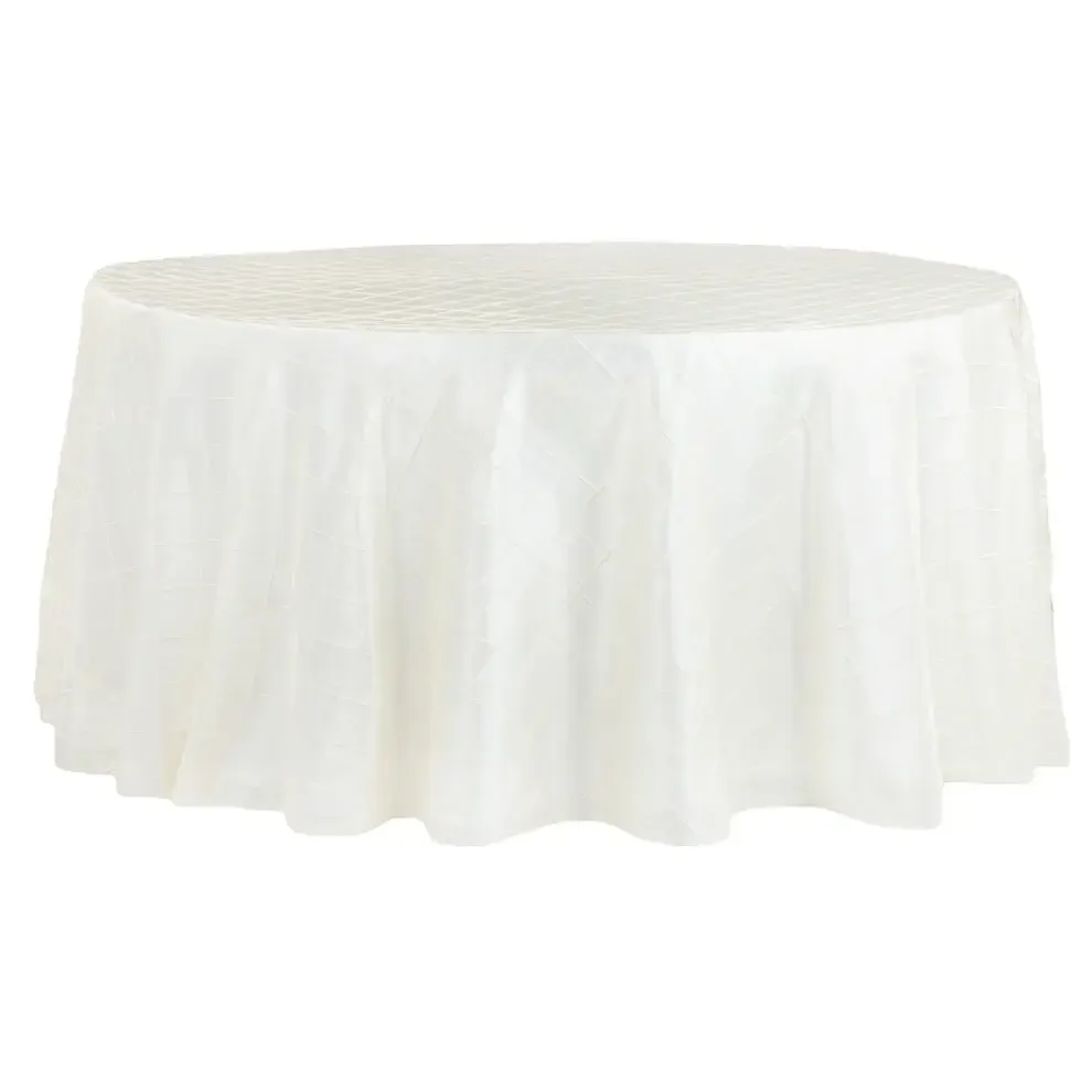 Pintuck Ivory Linen