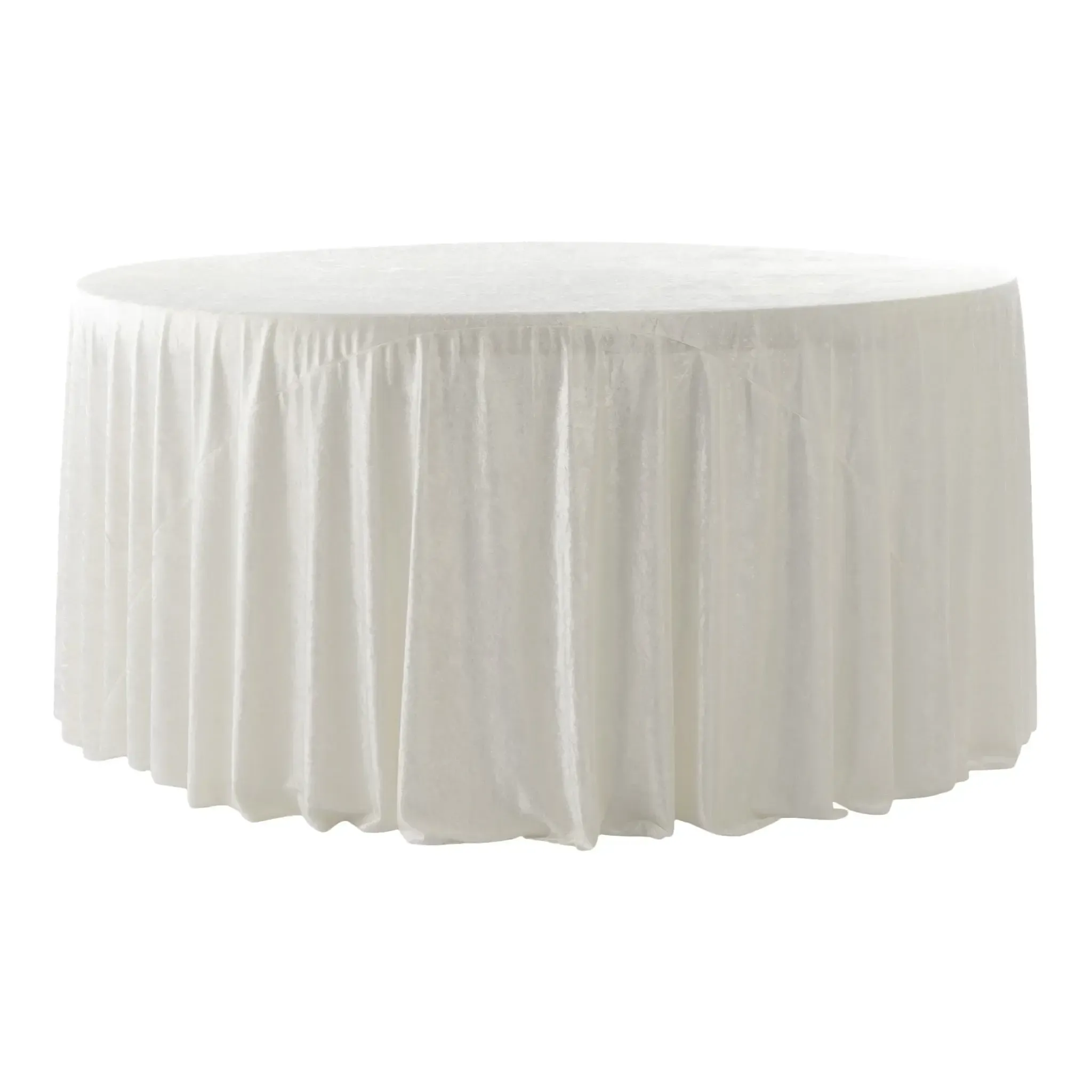 Ivory Velvet Linen