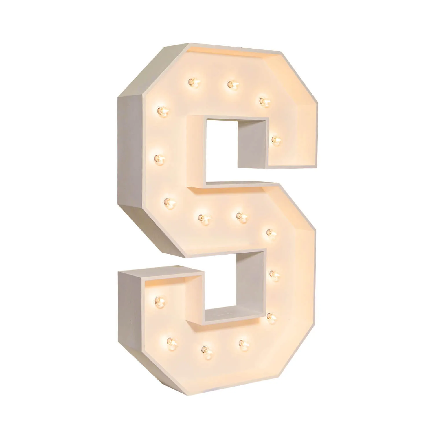  5ft Letter” S” marquee
