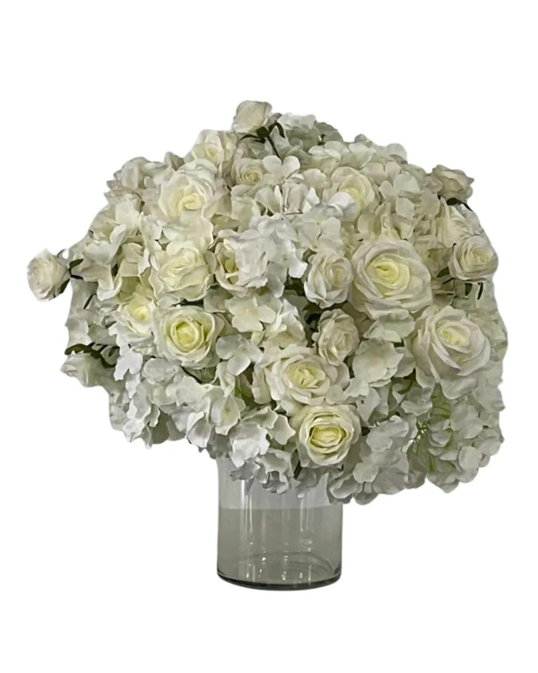 White Rose & Hydrangea Bouquet