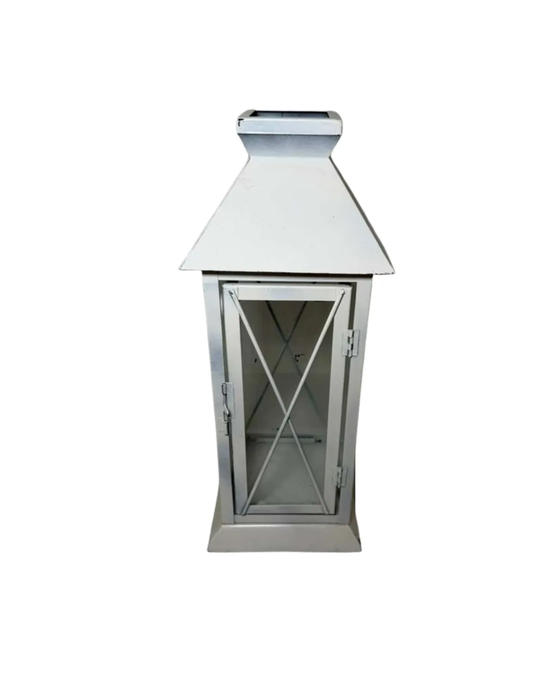 White Rustic Lantern