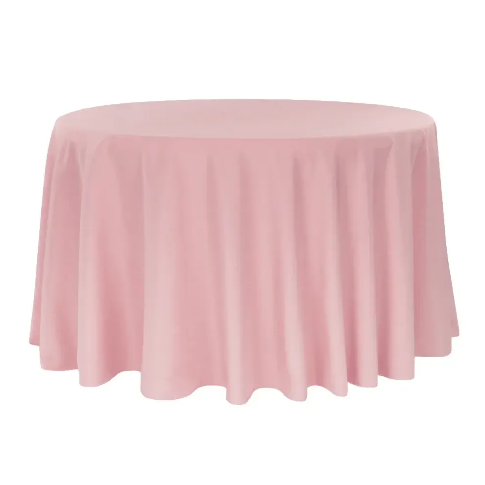 Dusty Rose Mauve Matte Linen