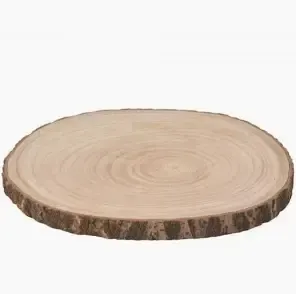 Natural Brown Wood Slab 