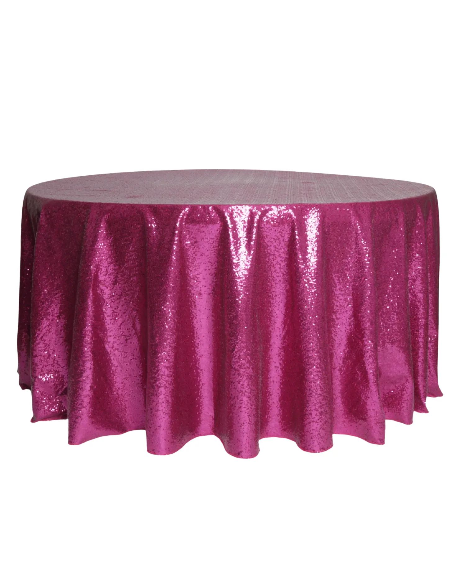 Magenta Sequin Linen