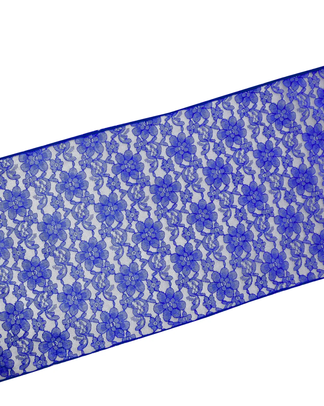 Navy Blue Lace Table Runner